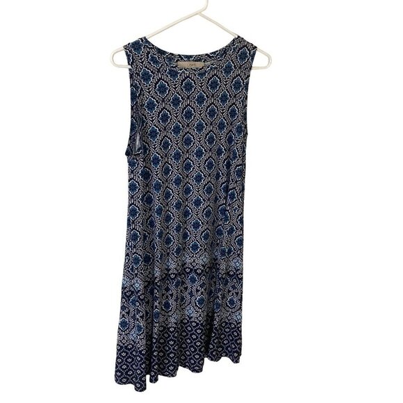 Loft Women's Sleeveless A Line Midi Casual Comfort Dress - Medium - Picture 1 of 11